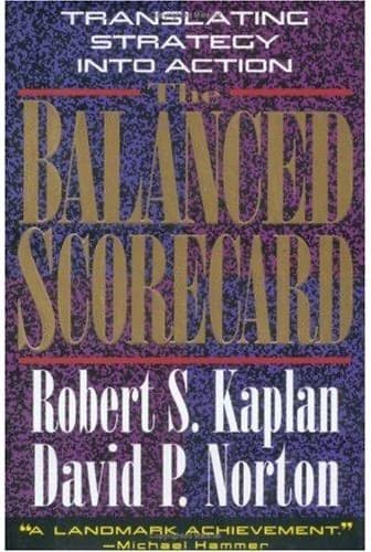 The Balanced Scorecard by Robert Kaplan, book cover