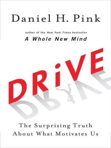Drive by Daniel Pink, book cover