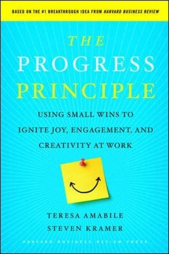 The Progress Principle by Teresa Amabile, book cover